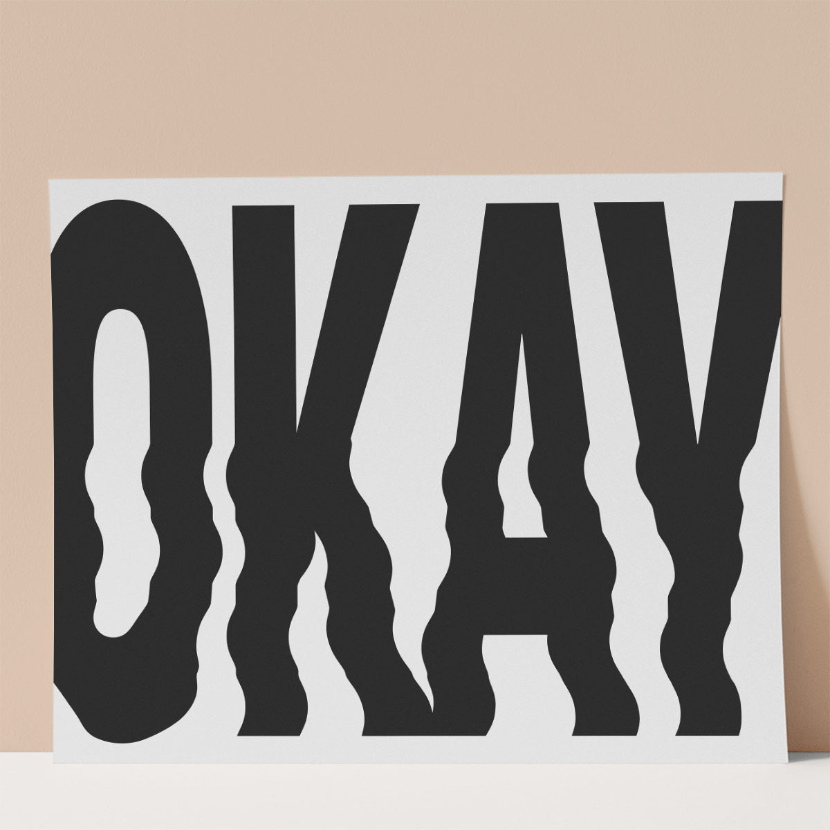 Okay Wall print