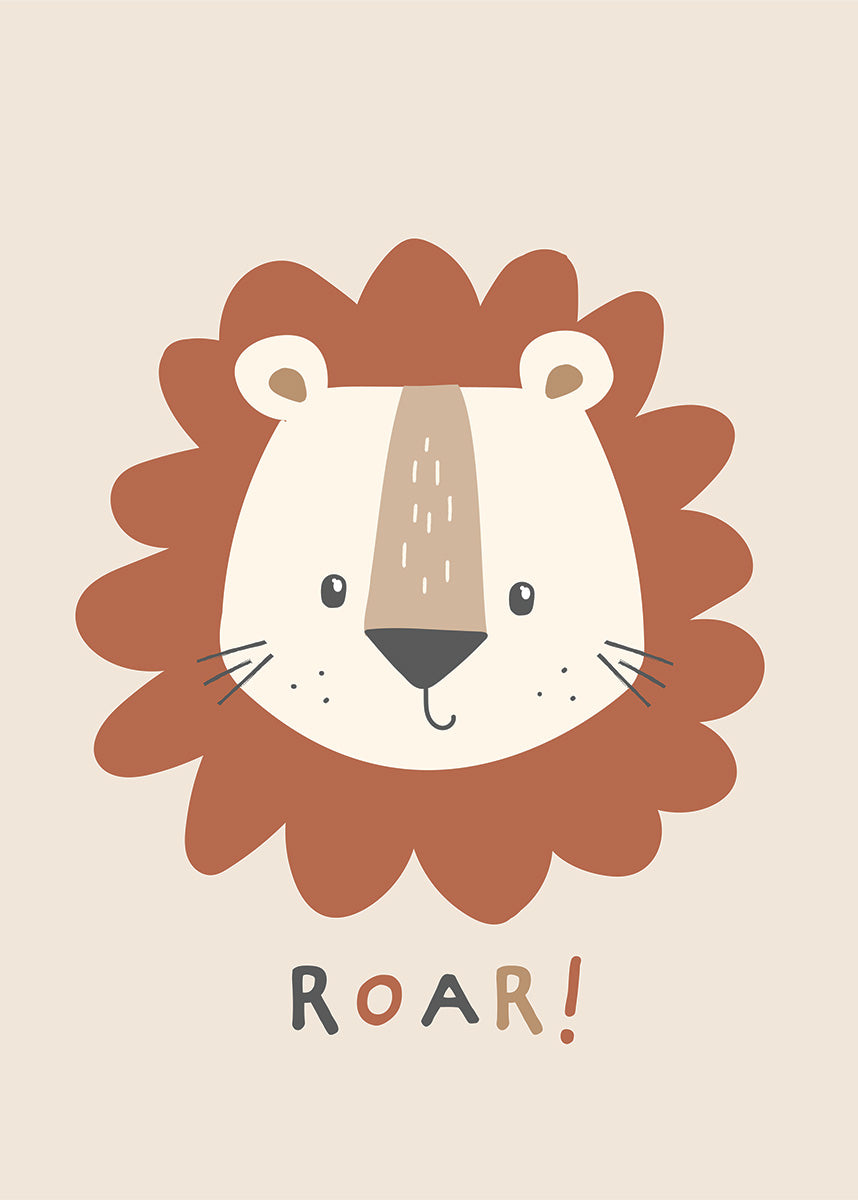 Lion Wall Print