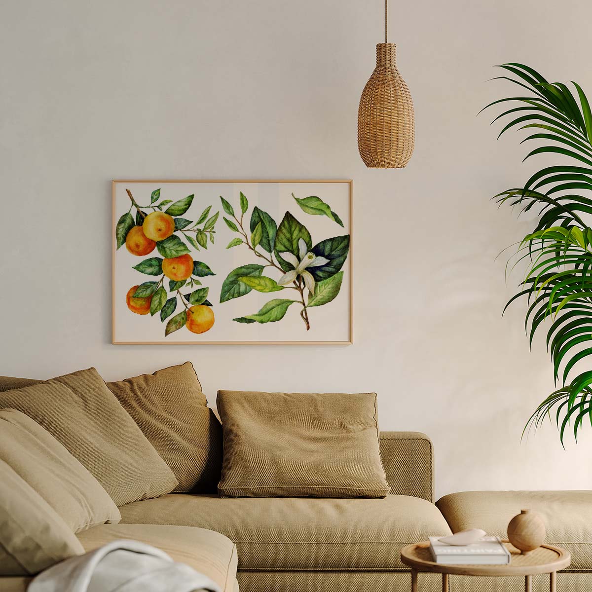 Vintage Bloom Wall print