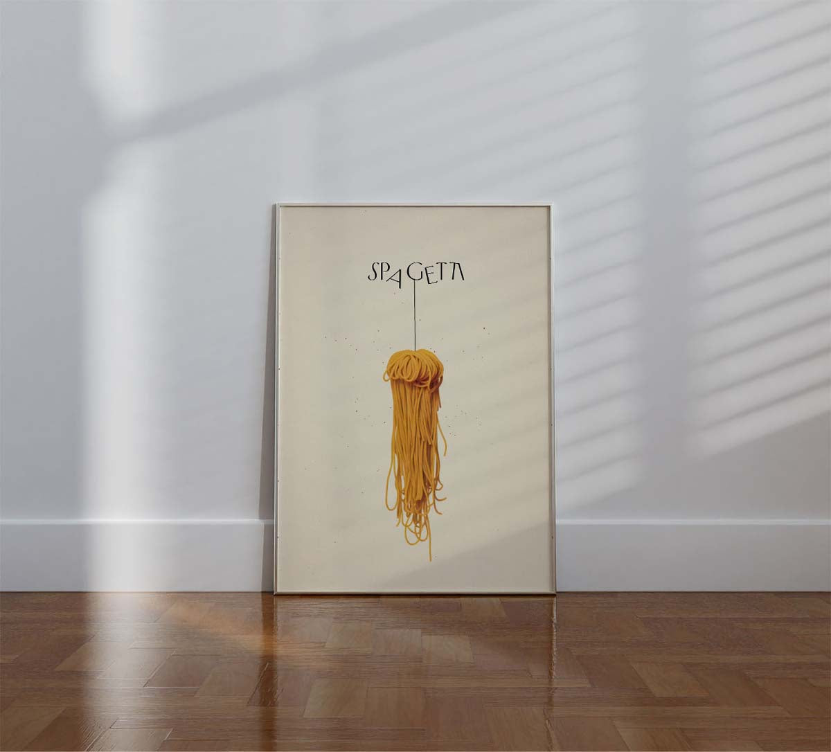 Spaghetti Wall print