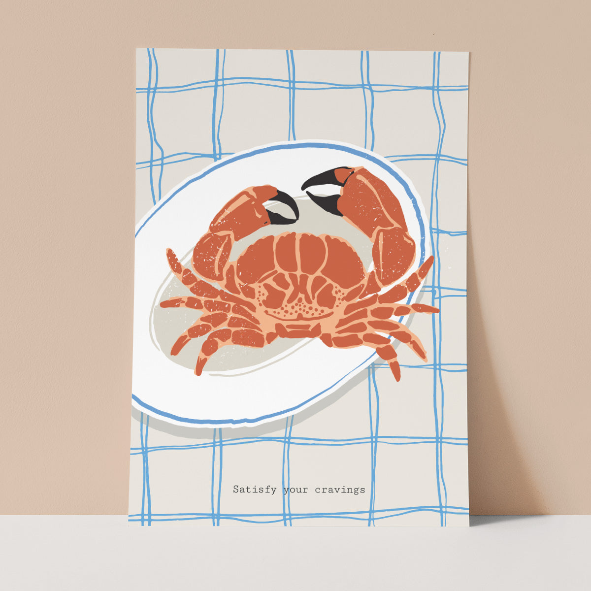 Crab Wall print