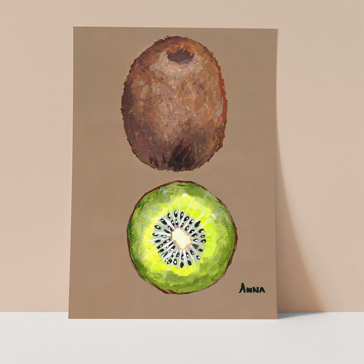 Kiwiosity Wall print