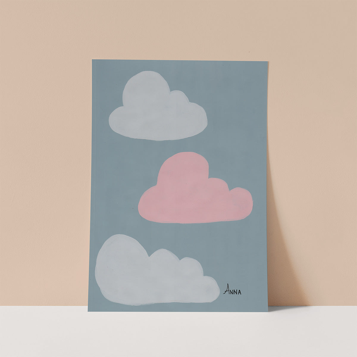 Clouds Wall print