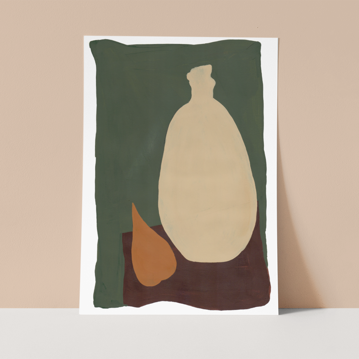 Nude Bottle Wall print