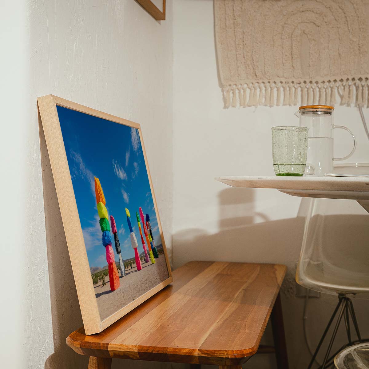 Seven Magic Mountains Wall print