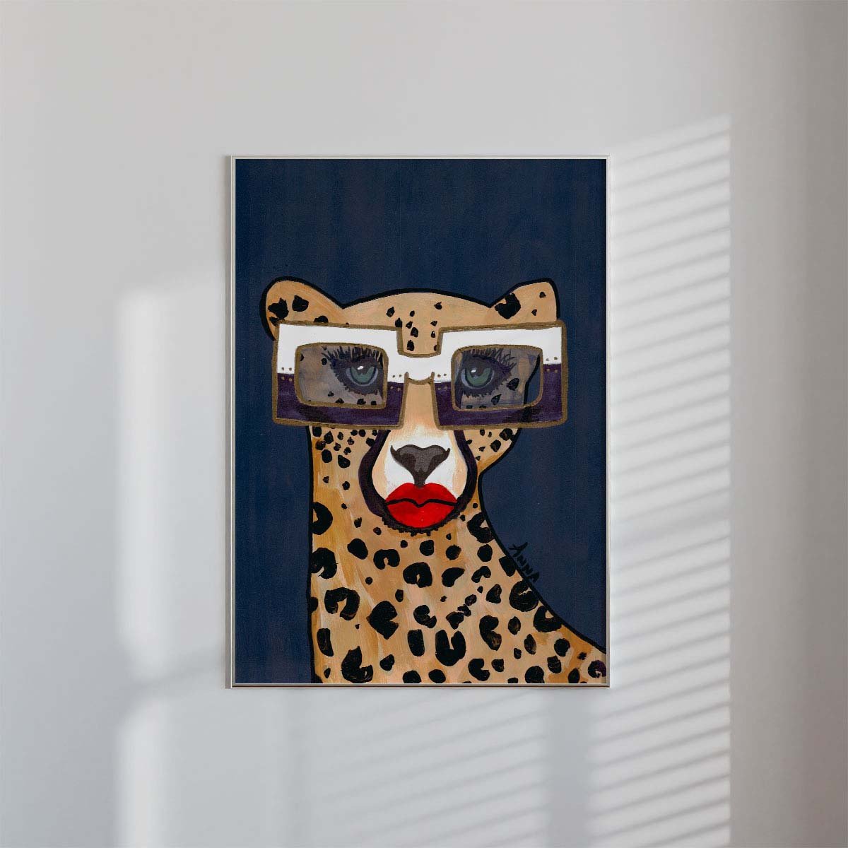 Two toned specs Wall print