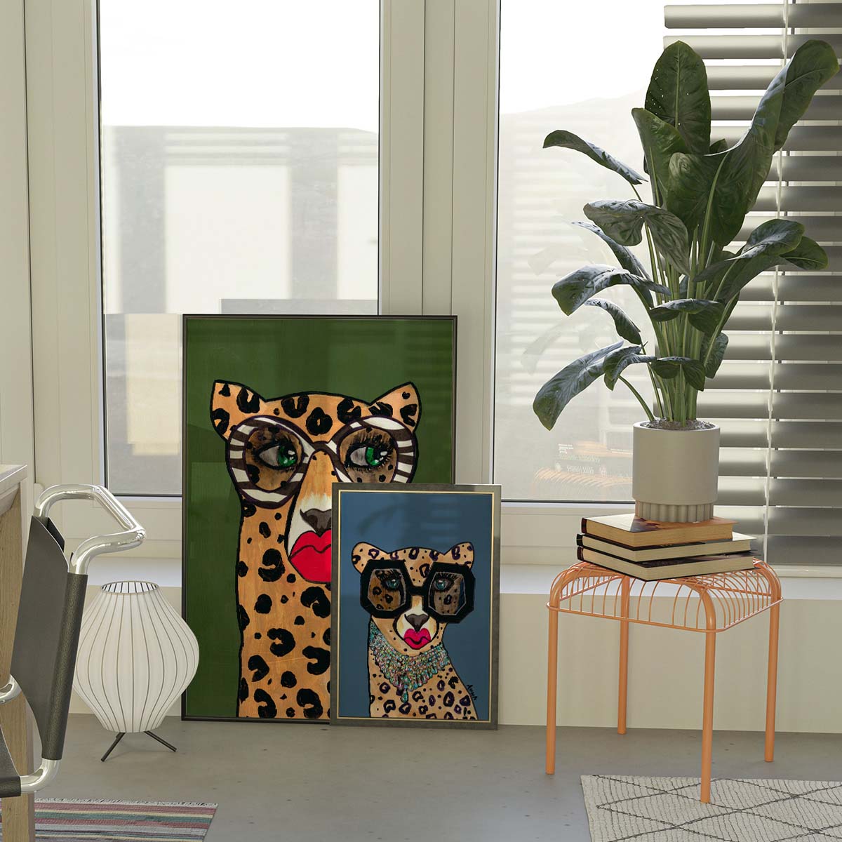 Not Impressed Spots Wall print