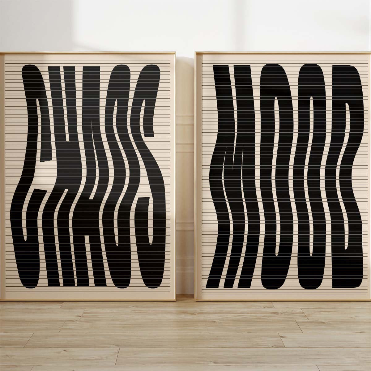 Chaos Wall print