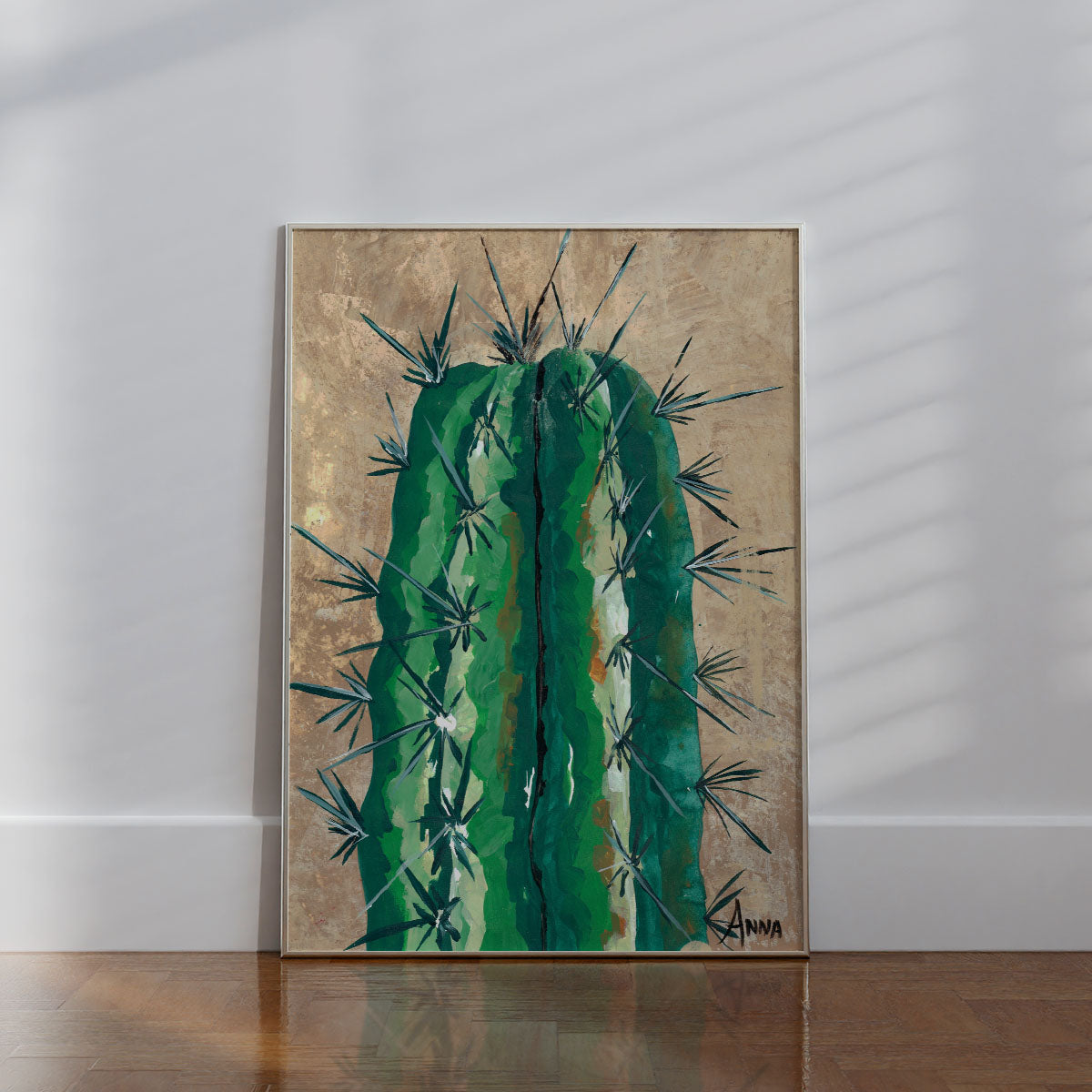 Golden Barrel Wall print