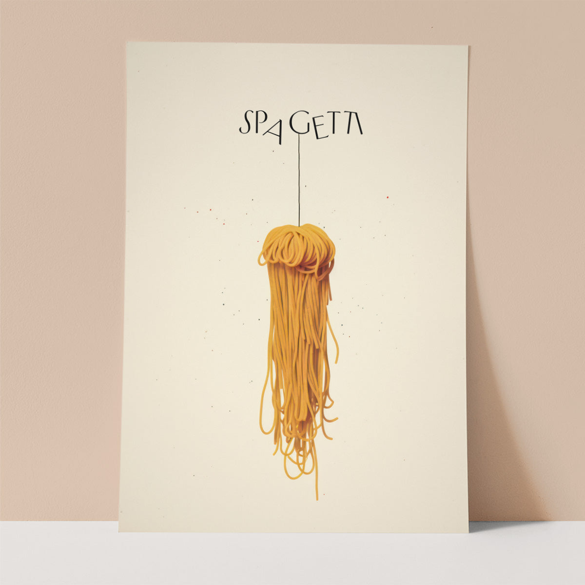 Spaghetti Wall print