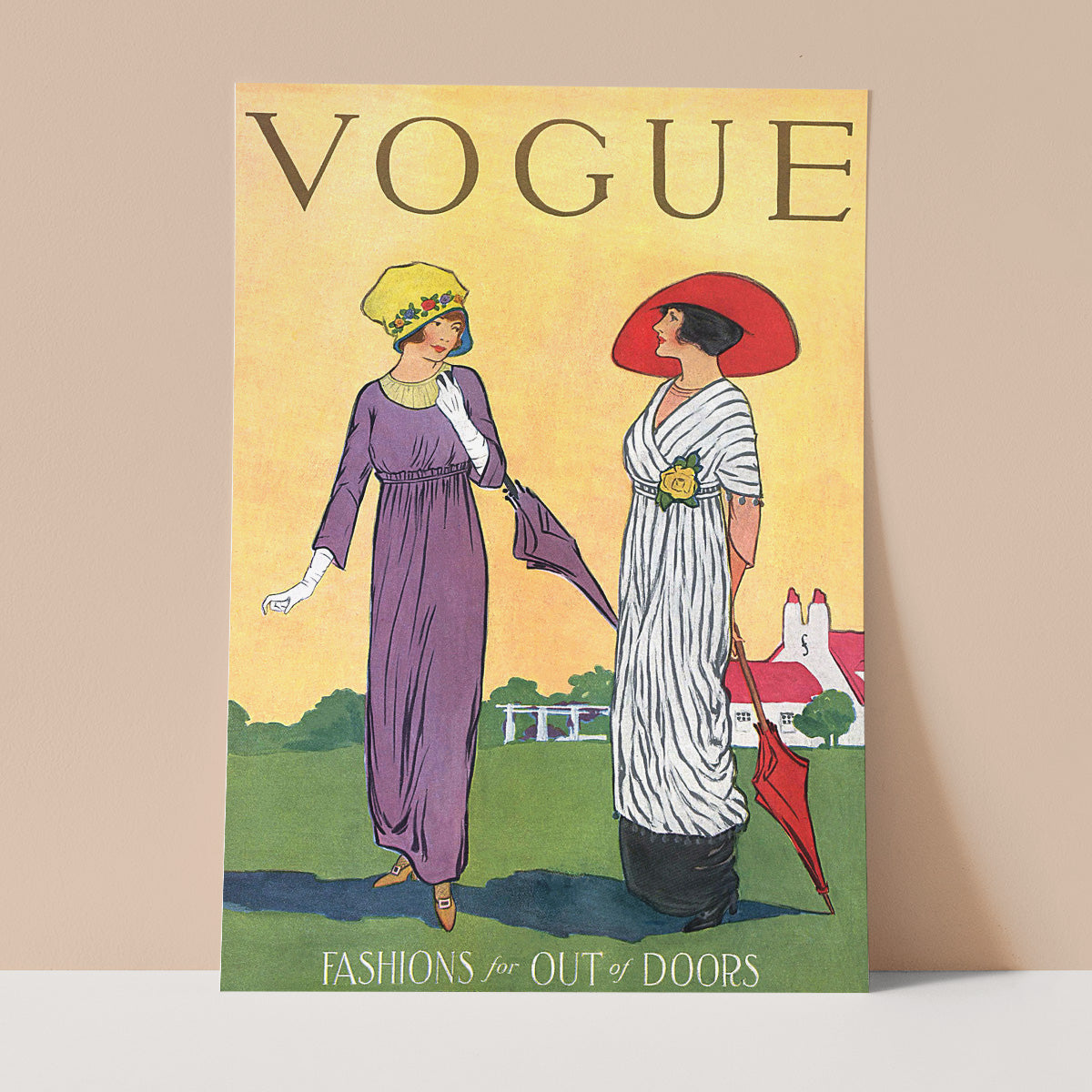 Vintage Vogue Wall print