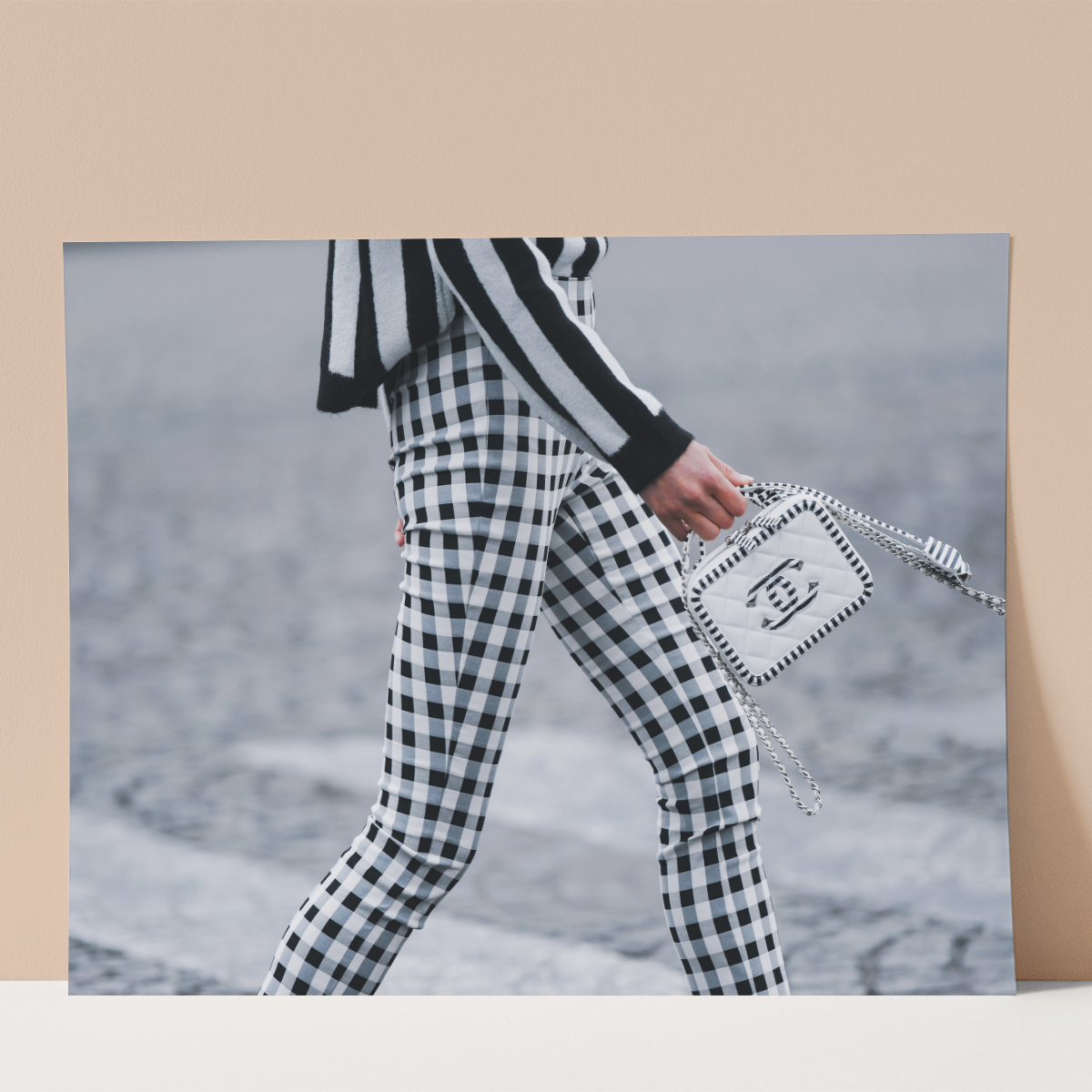 Check Chanel Fashion Wall print