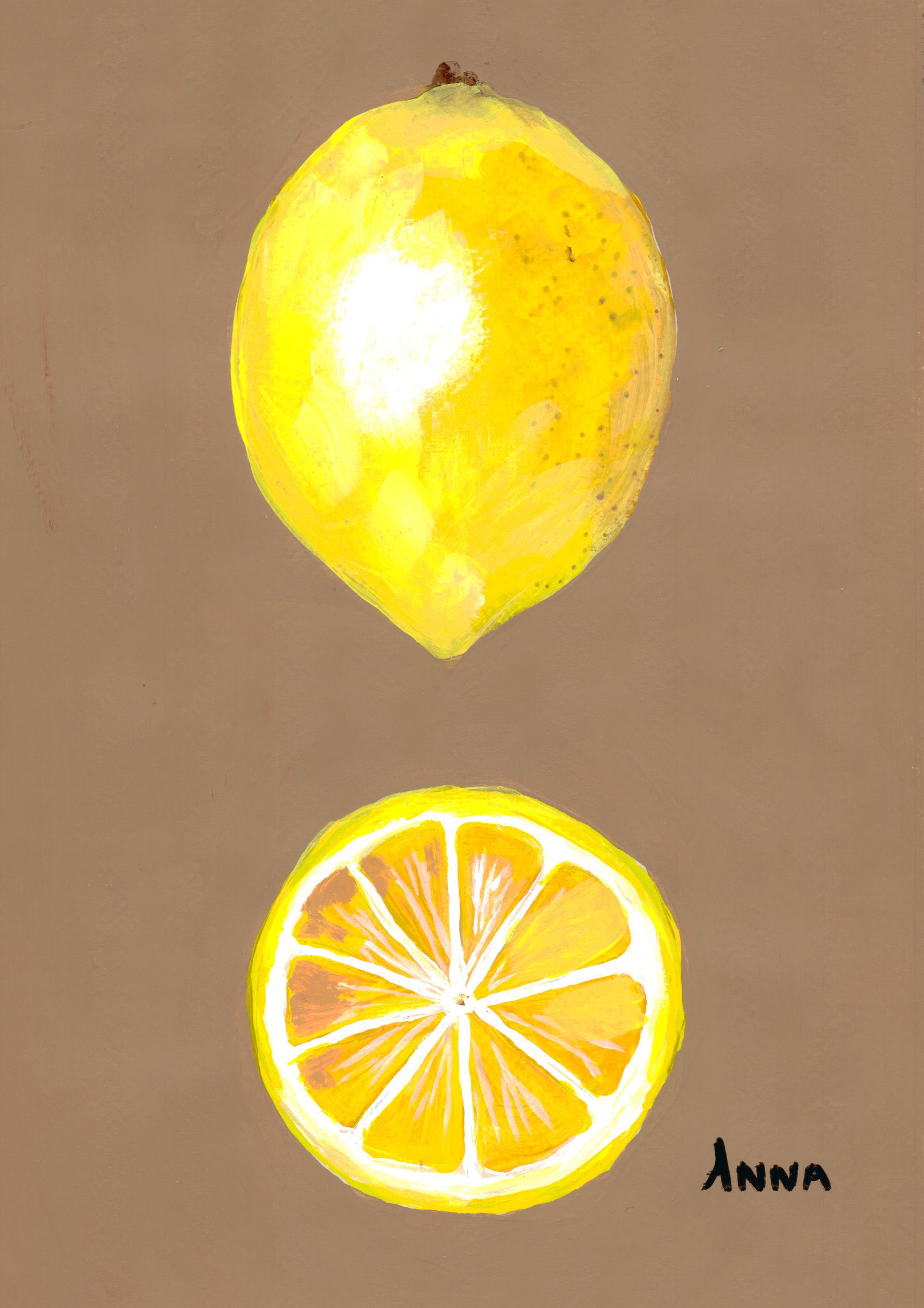 When life gives you lemons Wall print