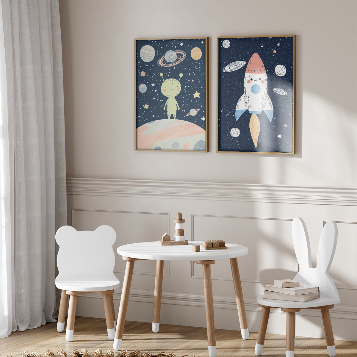 Rocket Wall print