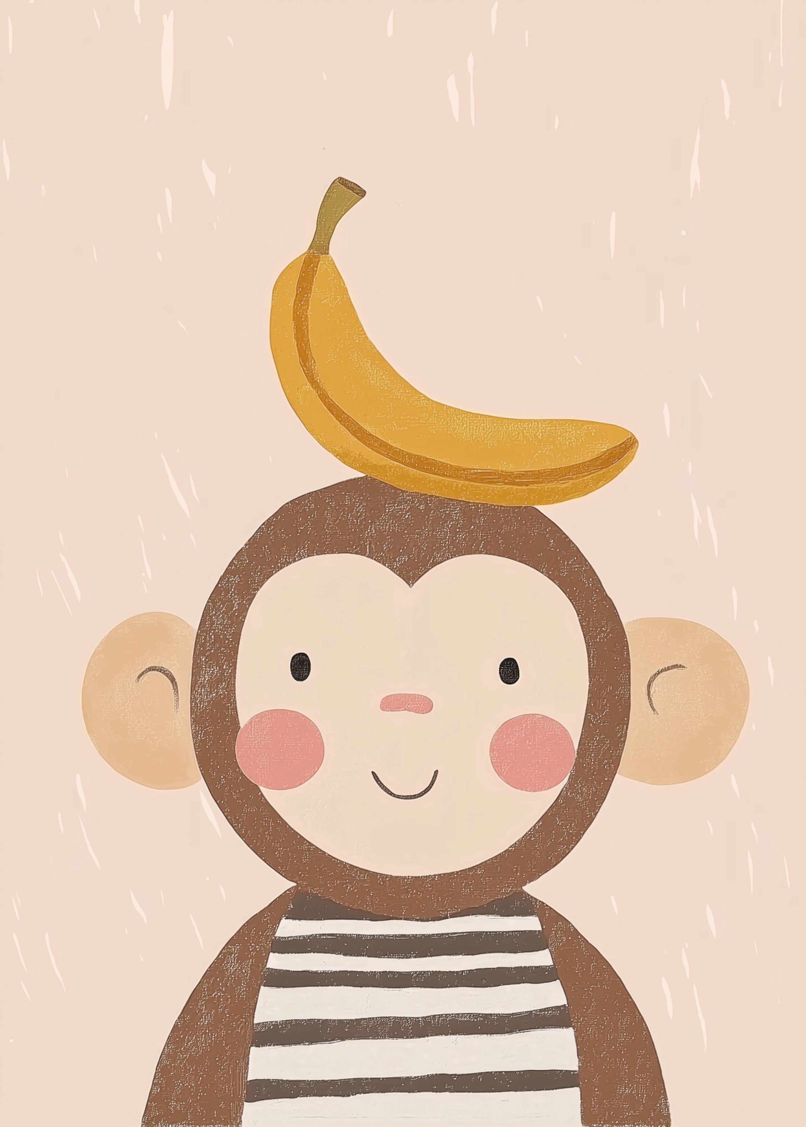 Monkey Wall print