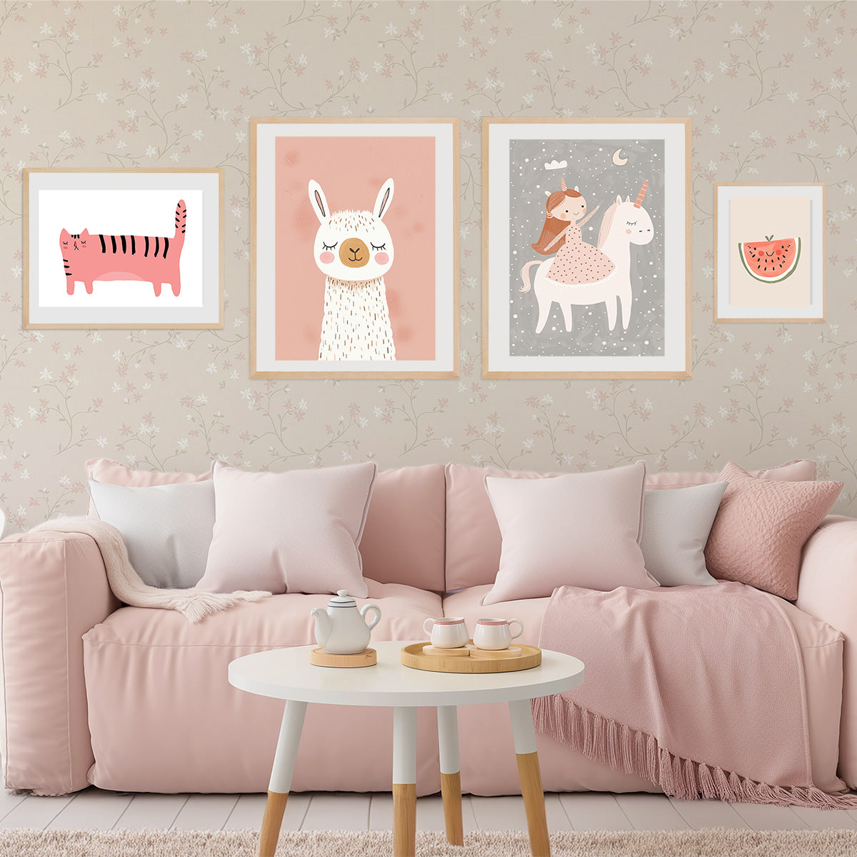 Llama Wall print