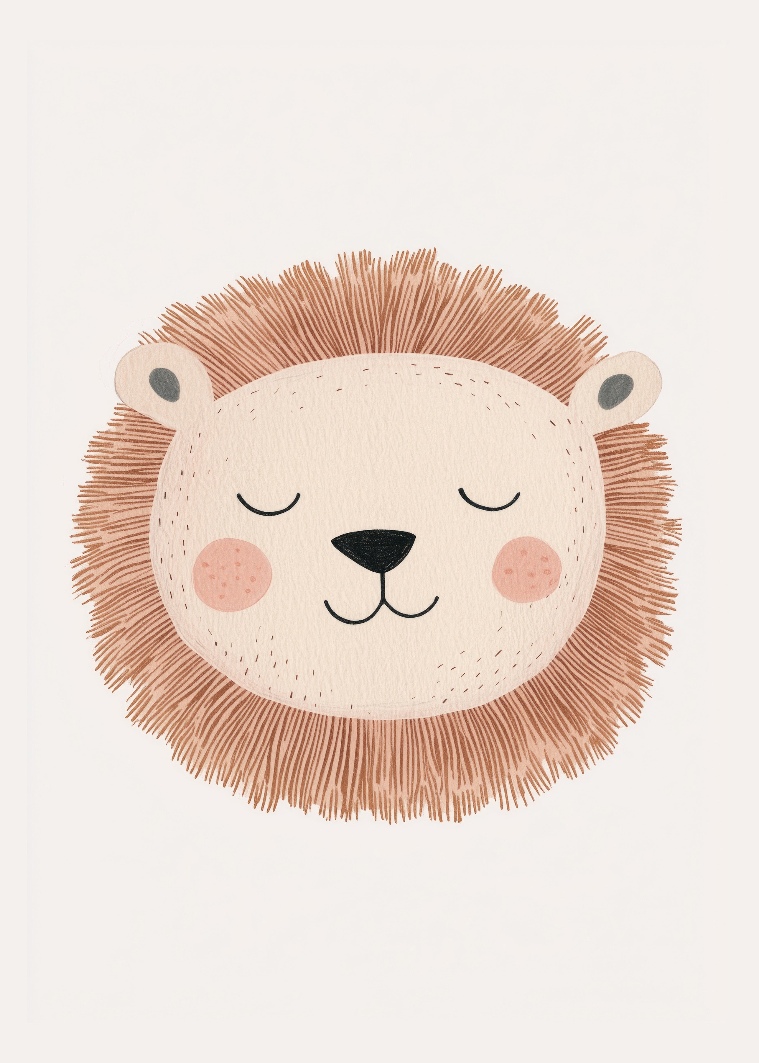 Lion Wall print