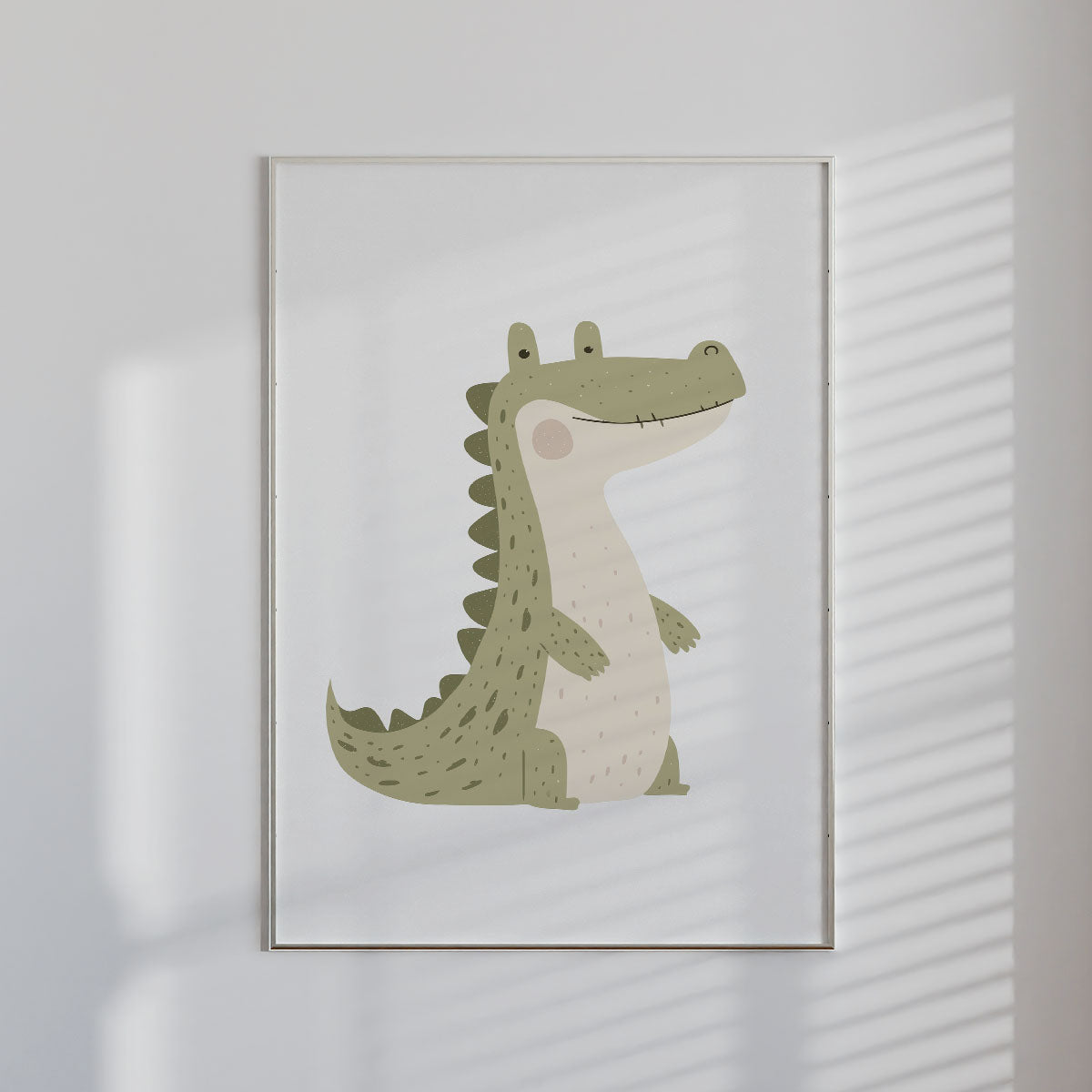 Crocodile Wall print