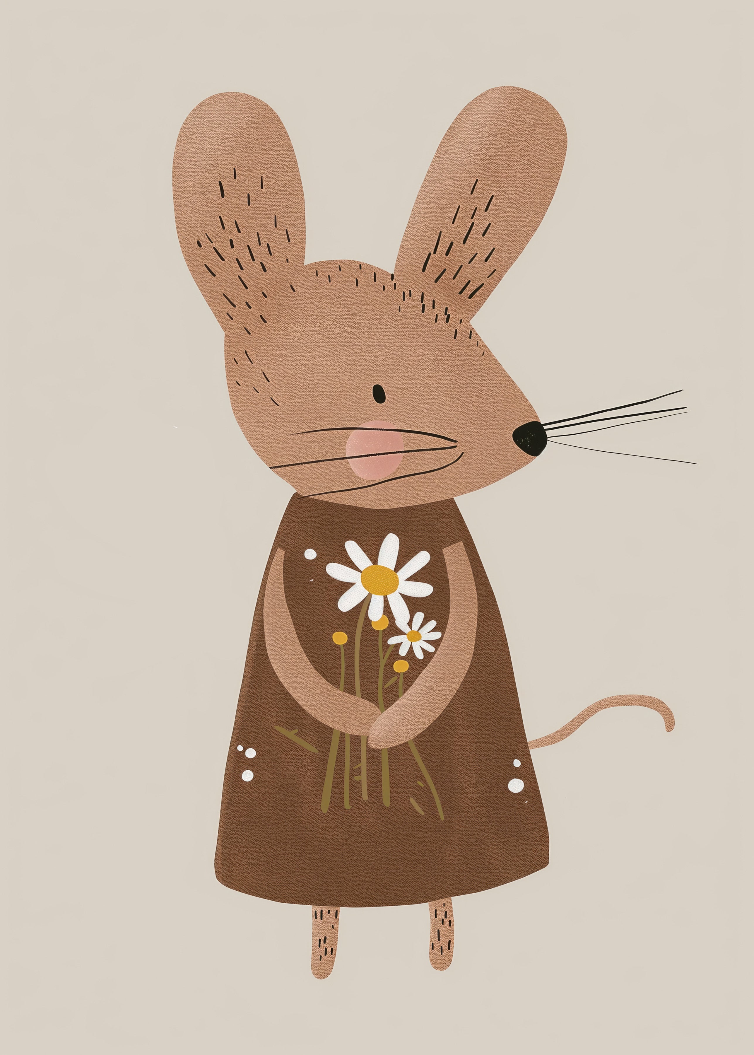Mouse Wall print