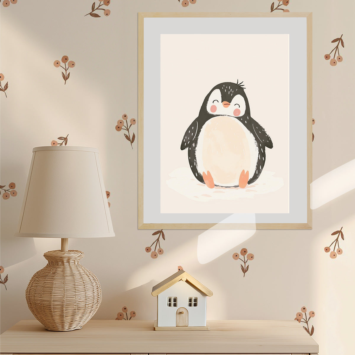 Penguin Wall print