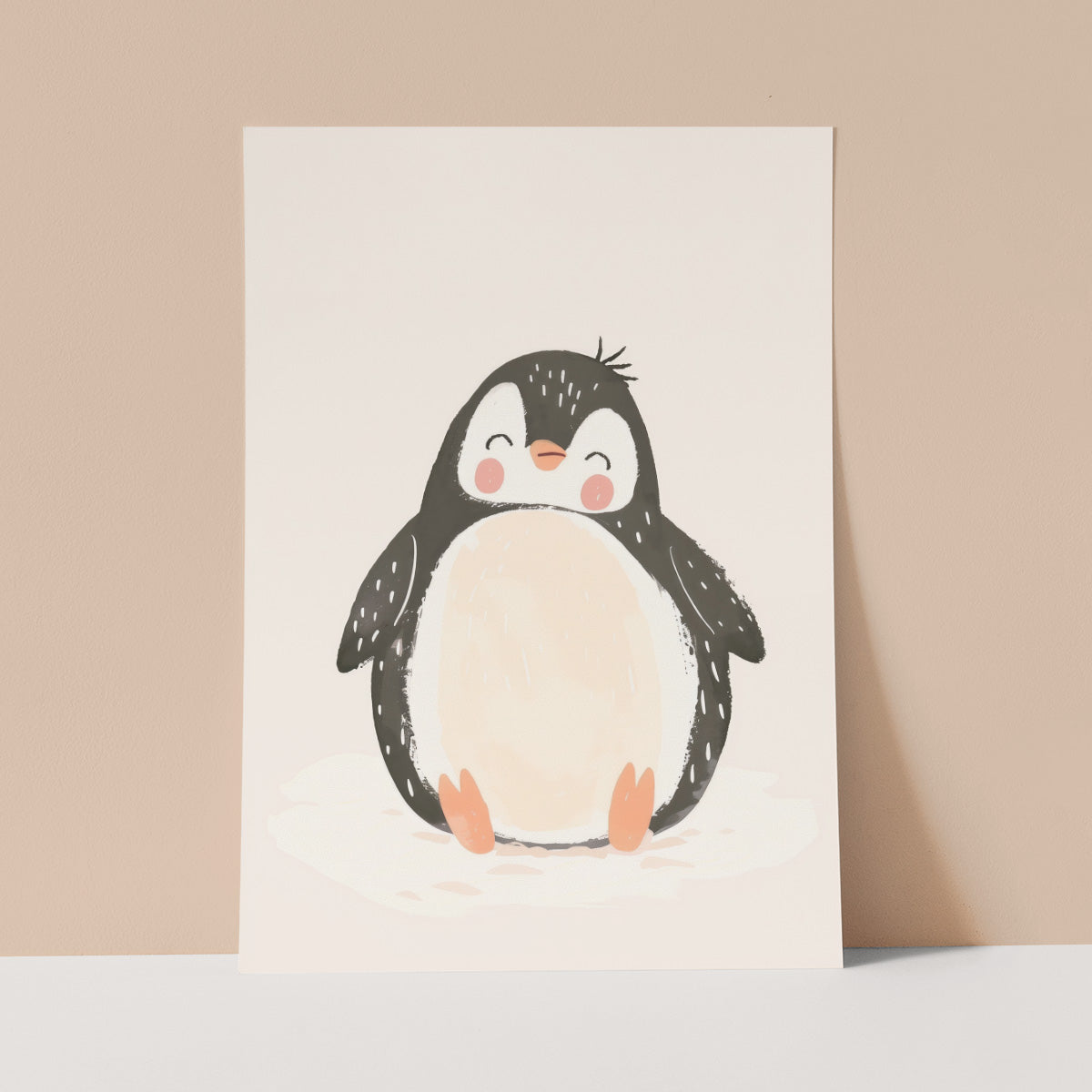 Penguin Wall print