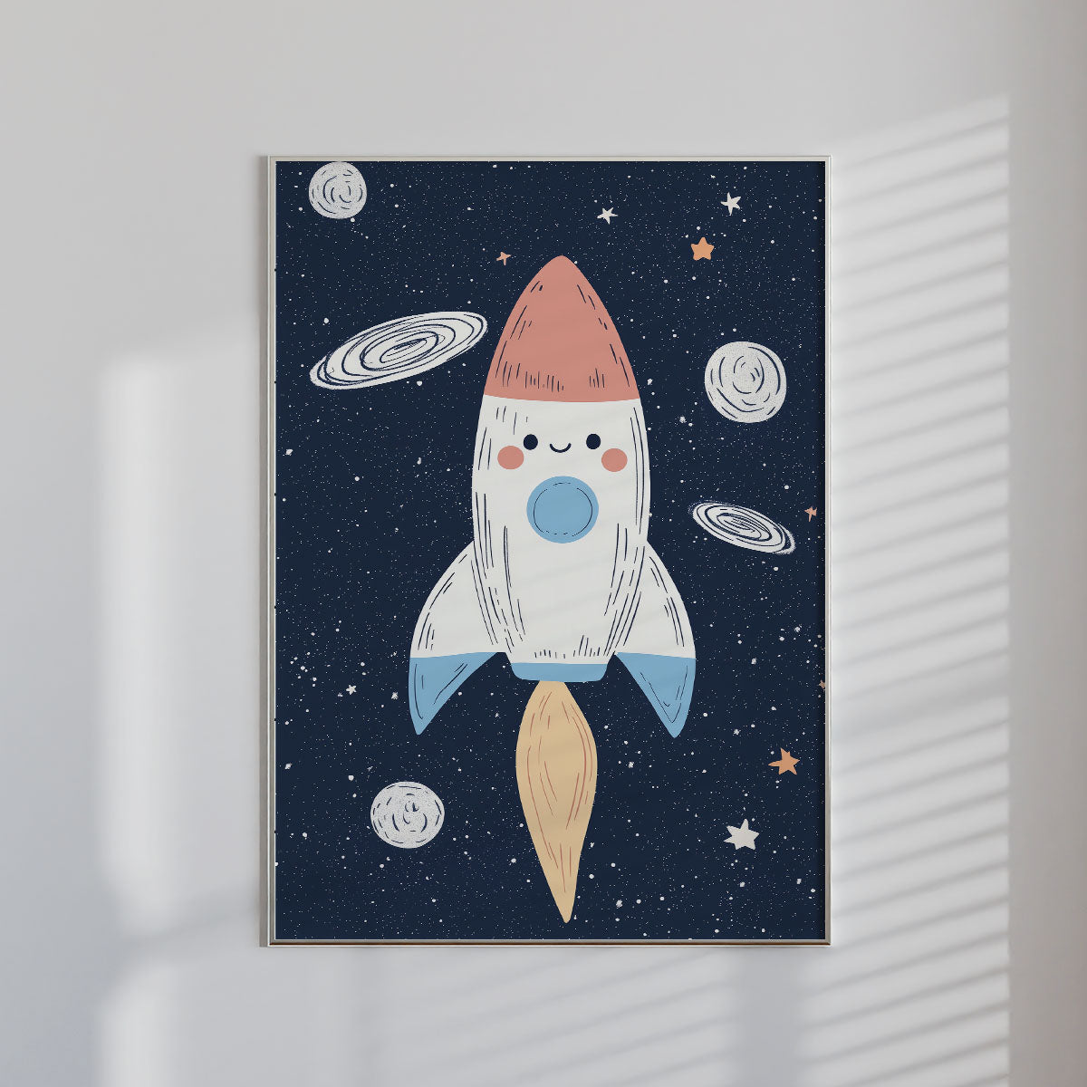 Rocket Wall print