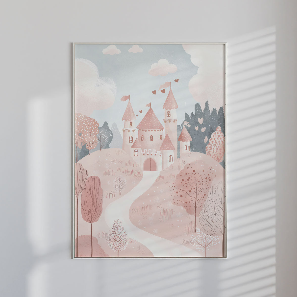 Castle Wall print