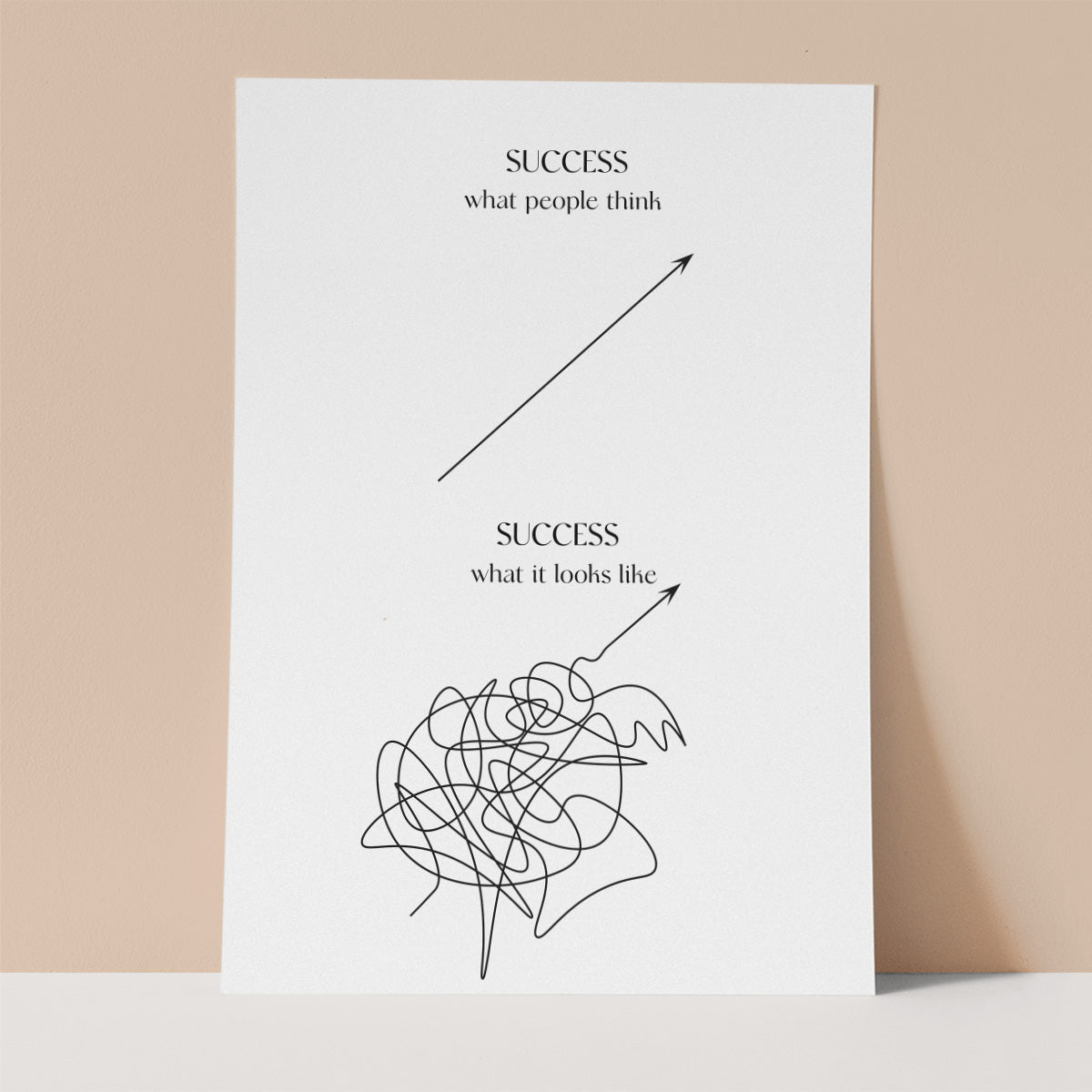 Success  Wall print